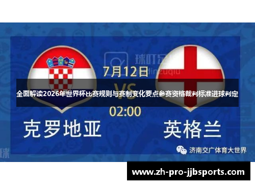 全面解读2026年世界杯比赛规则与赛制变化要点参赛资格裁判标准进球判定 全面解读2026年世界杯比赛规则与赛制变化要点参赛资格裁判标准进球判定
